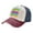 Navy And Red, variant on Colorful Serape Distressed Baseball Cap Dad Hats for Men Women Vintage Trucker Hat Low Profile Ball Caps
