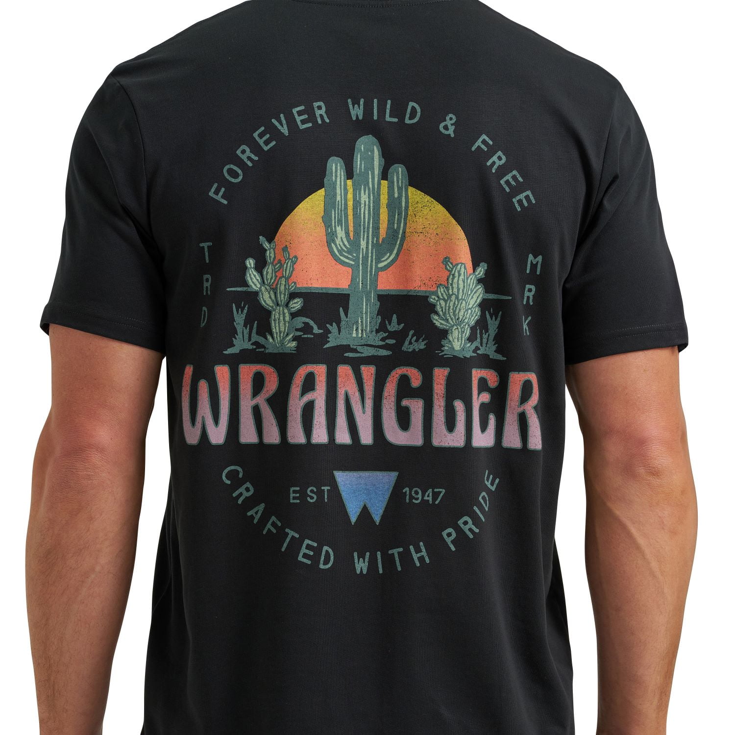 Wrangler® Men's Graphic Short Sleeve Tee Shirt