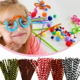 thumbnail image 6 of Christmas Craft Ties, Colored Twist Ties, Super Strong and Versatile DIY Bouquet Making Kit, Unique Colorful Twists for Kids Holiday Crafts, Durable and Long Lasting Material for Festive Gifts, 6 of 6