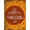 thumbnail image 2 of Happy Thanksgiving Orange Poster Print by Kimberly Allen, 2 of 2