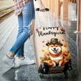 thumbnail image 3 of Happy Thanksgiving Shiba Inu Welcome Thankful Fall Autumn Pumpkin Travel Luggage Cover Shibas Dog Lovers Gifts Idea Suitcase Dust Protective Decor - 02021, 3 of 5