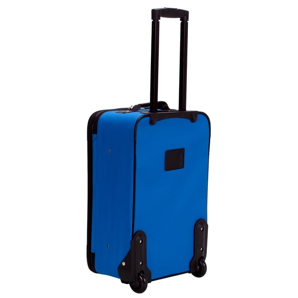 Rockland Luggage Journey 4 Piece Softside Expandable Luggage Set