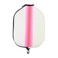 thumbnail image 4 of Almencla Neoprene Sleeve Pickleball Protection Protector Pickleball Paddle Cover Only White Pink, 4 of 8
