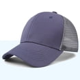 thumbnail image 2 of jobturf Mens Baseball Cap UV Protection Golf Sun Hat Lightweight Breathable Mesh Trucker Hats Summer Vacation Essentials, 2 of 5