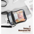 thumbnail image 2 of Bolso de mano MoKo Clear Crossbody Aprobado por Stadium, 19 x 15 x 5 cm, 2 of 7