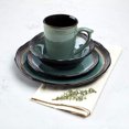 thumbnail image 1 of Cuisinart CDST1-S4JEG Stoneware Jenna Collection 16-Piece Dinnerware Set, Green, 1 of 3