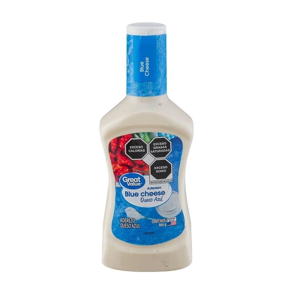 Aderezo Great Value de queso azul 473 ml