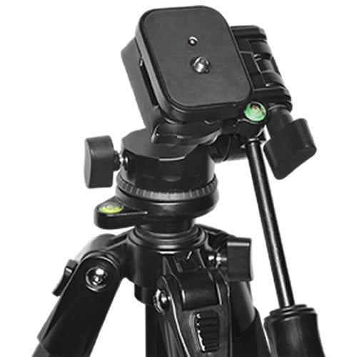 72 Inch Elite Series Full Size Camera Tripod for DSLR Cameras//Camcorders /& eCostConnection Microfiber Cloth
