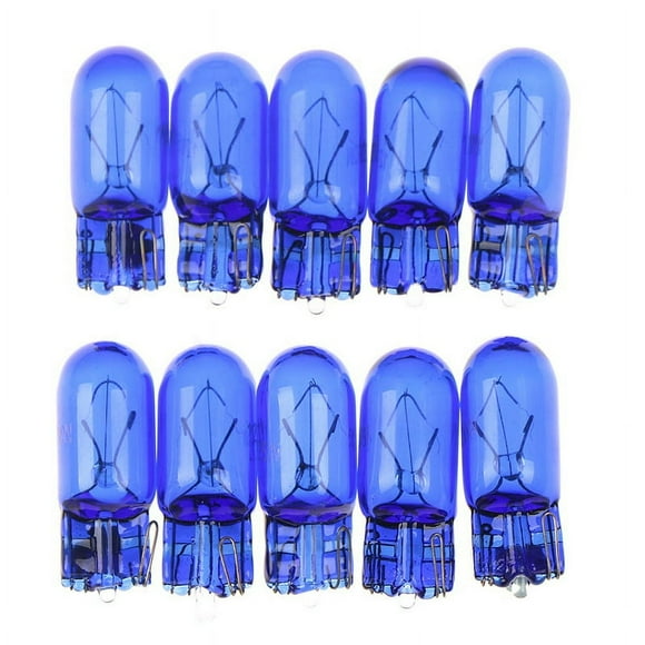 10x T10 168 W5W 5W halogen white globe xenon sidelight front headlight bulb 12V