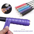 thumbnail image 2 of Hot Badminton Racket Sweatband Badminton Grip Breathable Anti-slip Sport Over Grip Sweatband For Tennis Badminton Fishing Rod orange, 2 of 6