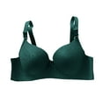 thumbnail image 2 of Censtreet Push Up Low Back Bra, Seamless Support Bras for Women,Solid Color Sexy Bra, Comfort Foam Lightly Lined Underwear, 2 of 3