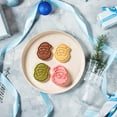 thumbnail image 4 of 3D Embossed Christmas Cookie Stamps, Santa Pattern Press Tools, 2.08X2.44" Dough Imprint Moulds, Xmas Seasonal Baking Accessories, Fondant Decorating Utensils, for Holiday Dessert Craft Works, 4 of 4