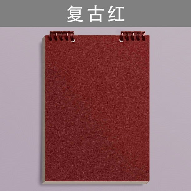 Cuaderno de Hojas Sueltas, Carpeta Recargable con Páginas en Blanco, Bloc de Notas para Apuntes, Diario, Dibujo, 60 Hojas para Estudiantes, Trabajadores