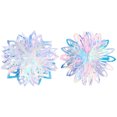 thumbnail image 1 of 1 Set 2 Pcs Party Wedding Shopwindow Decorations Creative Pendants (Silver), 1 of 9