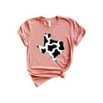 thumbnail image 6 of Texas Home T-Shirt, Texan T-Shirt, Texas Gift For Women And Men, Cow Print Texas Map T-Shirt, Unisex T-shirt, 6 of 10