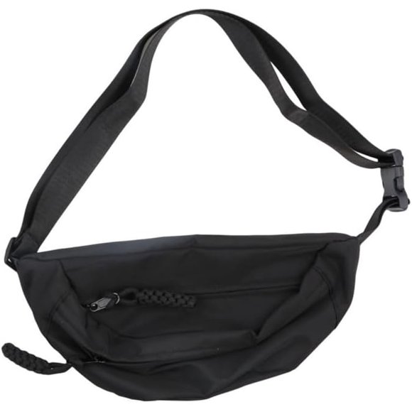 shiyou-Lightweight Mobile Waist Bag Shoulder Bag, Half Moon Belt Bag Waist Bag, Women Leisure Sports Crossbody Bag