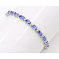 thumbnail image 5 of Tanzanite tennis Bracelet, 925 Sterling Silver, Tennis Bracelet, December Birthstone, Tanzanite Jewelry, Anniversary Gift, Gift For Her, 5 of 5