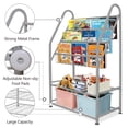 thumbnail image 4 of Aboxoo Children's Toy Organizers & Bookcase, Metal Grey, 8 lbs, 4 of 6