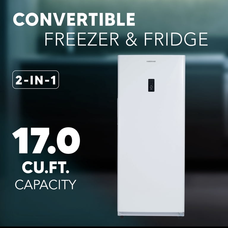 Farberware 17 cu ft upright freezer with spacious storage