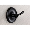 thumbnail image 3 of Kingston Brass Classic Robe Hook Matte Black Matte, 3 of 5