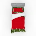 thumbnail image 1 of Ambesonne Christmas Bedding Set 3 Pcs, Coniferous Spruce, Twin,, 1 of 3