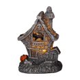 thumbnail image 1 of Casa embrujada de Halloween con adorno de luz, figuras de mesa, accesorios, Halloween Gato, 1 of 9