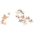 thumbnail image 2 of Metal Star Rivet,10pcs Metal Star Stud Rivet Decoration Garment Rivet Professional Grade, 2 of 9