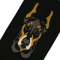 thumbnail image 4 of Cool Socks Doberman Fun Print Novelty Crew Socks for Women, Size 5-10, 4 of 6