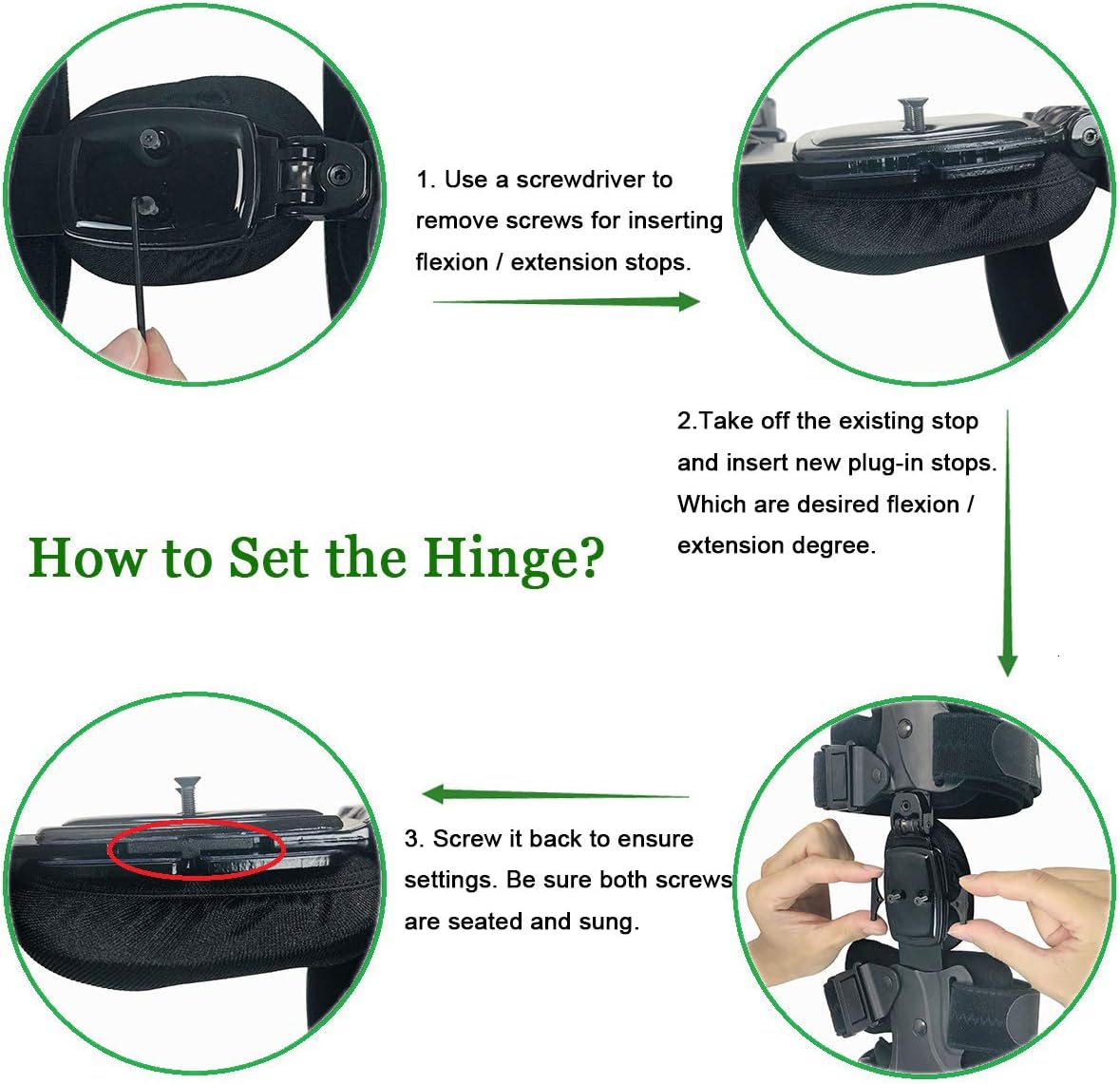 Orthomen Unloader Knee Brace for Osteoarthritis & Preventive Protection Joint Pain (Lateral-Left)