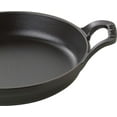 thumbnail image 4 of Staub Cast Iron 5.5" x 3.8" Mini Oval Gratin Baking Dish - Matte Black, 4 of 5