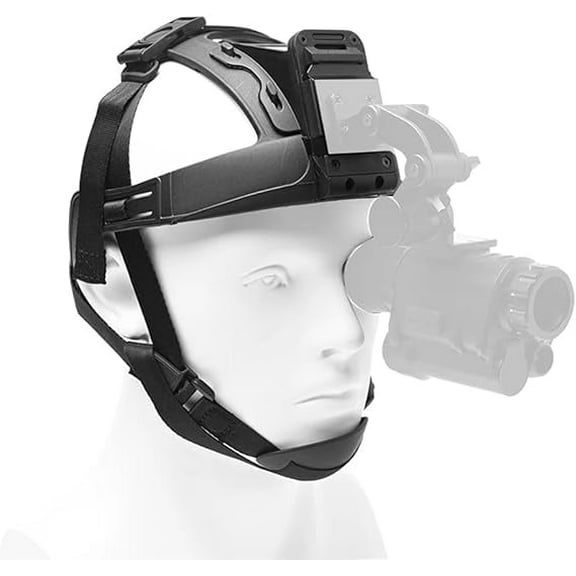 Soft Helmets, Heavy Duty Night Vision Head Strap Adjustable Mount Cap Headband for Night Vision Goggles & Action Camera