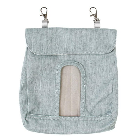 Rabbit for Hay Feeder Bag Hanging Feeding Sacks Single Hole Solid Color for Small Animals Chinchilla Guinea Pig Bunny