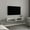 White, variant on White Oak Tv Stand 10.4" High, 2 Shelves Arrangement, Fits 70 - 79" Tvs, Engineered Wood, Abundant Storage Options, Compact For Smaller Spaces, Easy To Assemble Build H In Sense, Shelves, Copious
