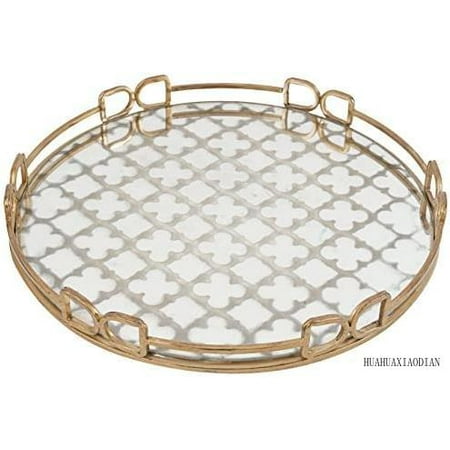

A&B Home Round Tray 18 By 2-Inch