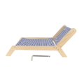 thumbnail image 2 of Cat Hammock Wooden Frame Swing Chair Kitten Raised Bed with Scratcher All Seasons, 2 of 7