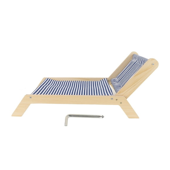 Wooden Cat Hammock,Cat Hammock Prevent Shaking Cat Raised Hammock Bed Cat Hammock Streamlined Design