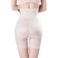 thumbnail image 5 of SWSMCLT Women's Seamless Waist Trainer Firm Compression Body Shaper Shorts Butt Lifter Shapewear Tummy Control Faja Shorts Underwear Postpartum Thigh Slimmer High Waist Cincher Nude Large, 5 of 5