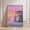 Rolled Canvas, variant on Pink Surfboard Print, Pastel Surf Poster, Beach Sunset, California Summer Artwork, Preppy Room Decor, Trendy House Wall Art, Colourful Art