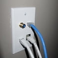 thumbnail image 6 of iMBAPrice Keystone Style White Wall Plate, Single Port Outlet Box Plastic Material, 5.4-inch, 1-Pack, 6 of 7
