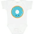 thumbnail image 3 of Inktastic Blue Donut Boys or Girls Baby Bodysuit, 3 of 5