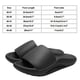 thumbnail image 5 of Zapatillas antideslizantes Unisex zapatillas de ducha EVA zapatos de punta abierta baño playa zapatos de colores, negro, 44/45 1 par Advancent  AP001177-20, 5 of 7