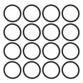 thumbnail image 2 of 16 Pcs Anneaux de Réparation pour Haut-Parleur Anti-Vibration Antidérapants Réduction de Bruit et Fuites d'Air, 2 of 7