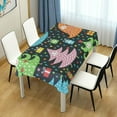 thumbnail image 7 of 54"x72" Christmas Tree Tablecloth, Waterproof Washable Polyester Square Table Cover, Durable Tablecloth for Kitchen Dining Table Party Decor, 7 of 7