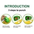 thumbnail image 5 of LinenLoon Circle Punch 3/8+5/8+1 inch Craft Lever Punch Handmade Paper Punch（25mm+16mm+9mm Circle）, 5 of 5