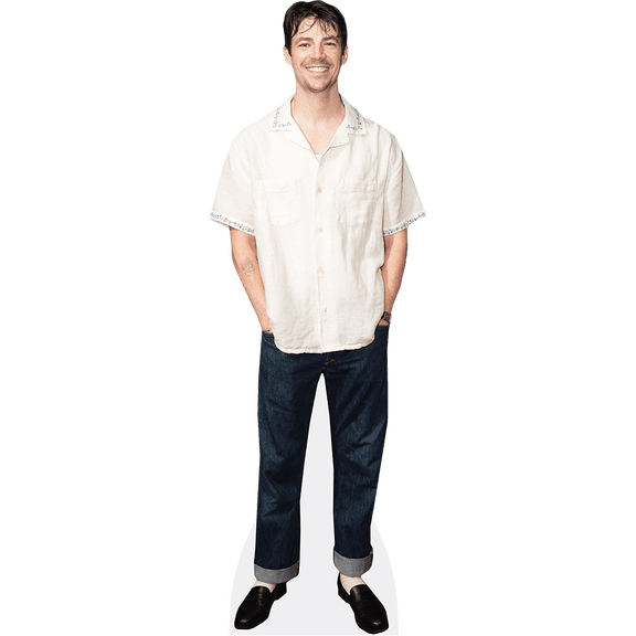 Grant Gustin (Shirt) Mini Size Cutout. Standee.