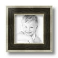 thumbnail image 2 of ArtToFrames 5" x 5" Black Panel With Silver Lip Picture Frame, 5x5 inch Multi Wood Poster Frame (WOM-5093), 1 Pack, 2 of 6