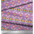 thumbnail image 3 of Soimoi Rayon Fabric Geometric Southwestern Printed Craft Fabric by the Yard 42 Inch Wide, 3 of 3