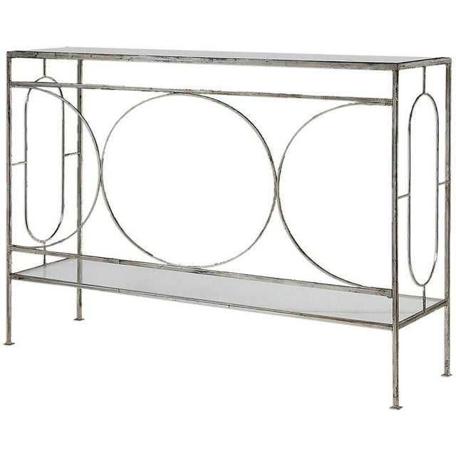 Uttermost Table Console Luano Argentée