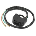 thumbnail image 4 of Unique Bargains Black 7/8' 22mm Motorcycle Handlebar Toggle Switch Headlight Switch with On Off Push Button, 4 of 7