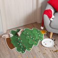 thumbnail image 4 of Christmas Bathroom Rugs Anti Slip Suction Cup Mat, 4 of 7